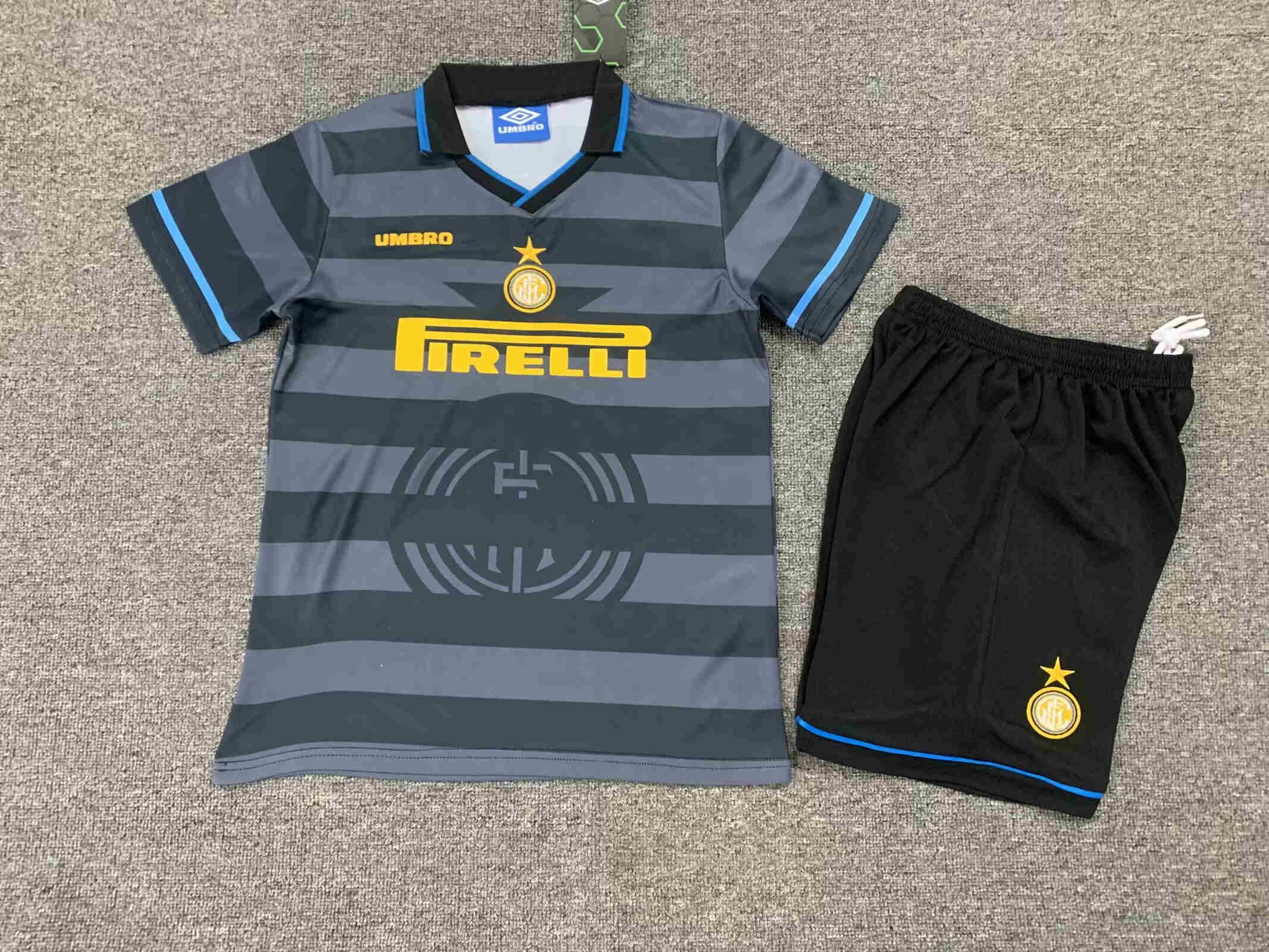 1997-1998  INTER MILAN  away 2rd KIDS kit Retro