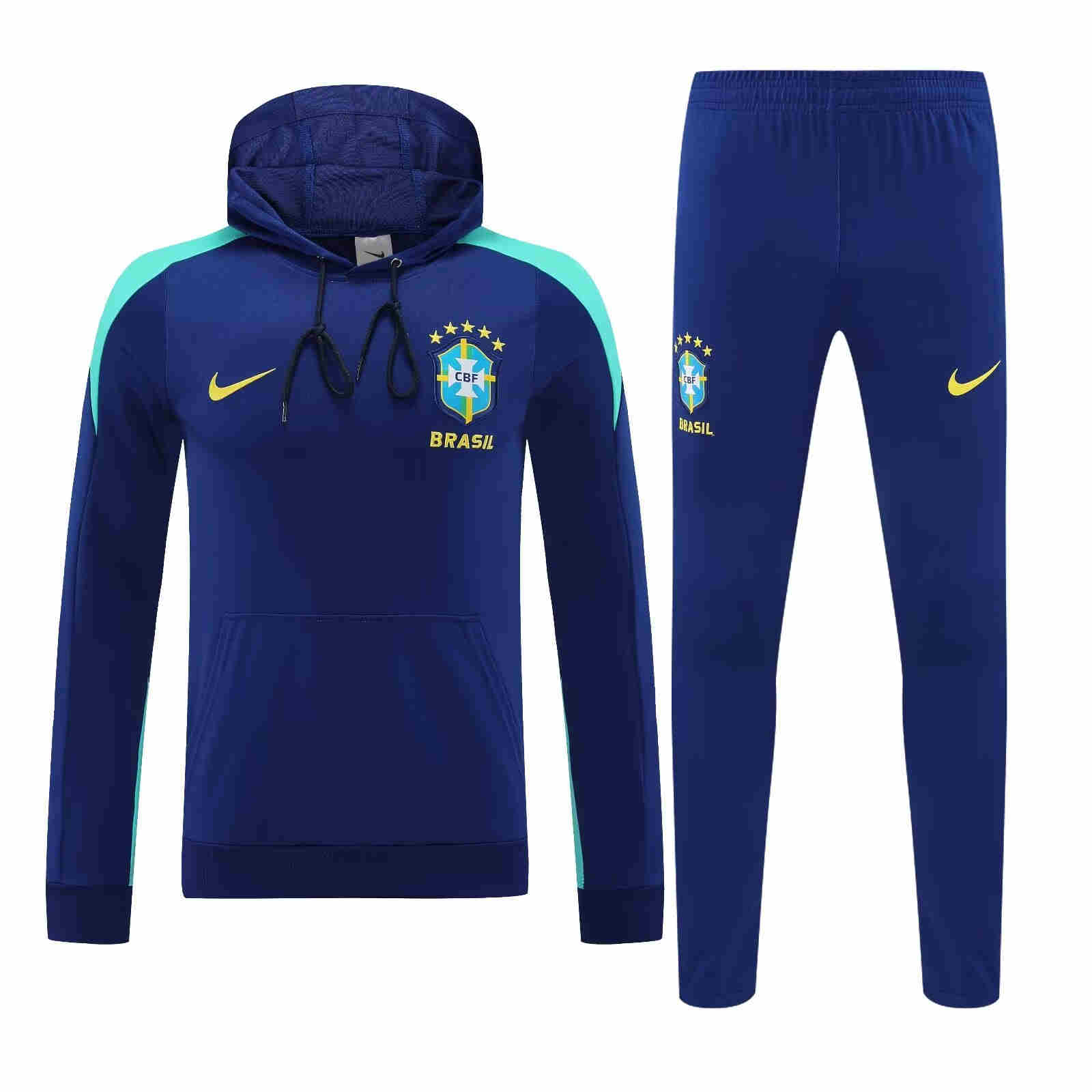 2024-2025  Brazil adult  Adult Hooded training suit