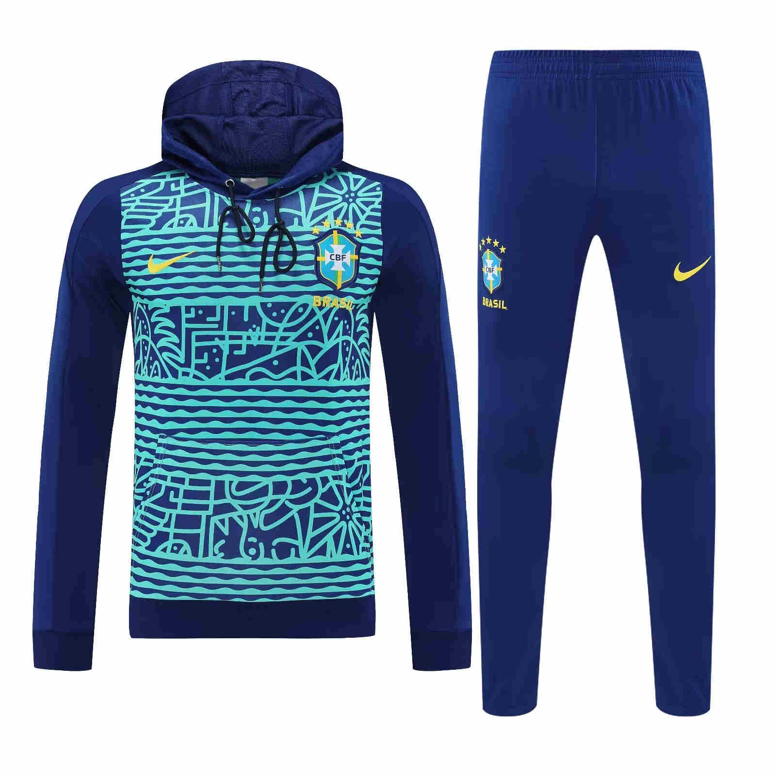 2024-2025  Brazil adult  Adult Hooded training suit