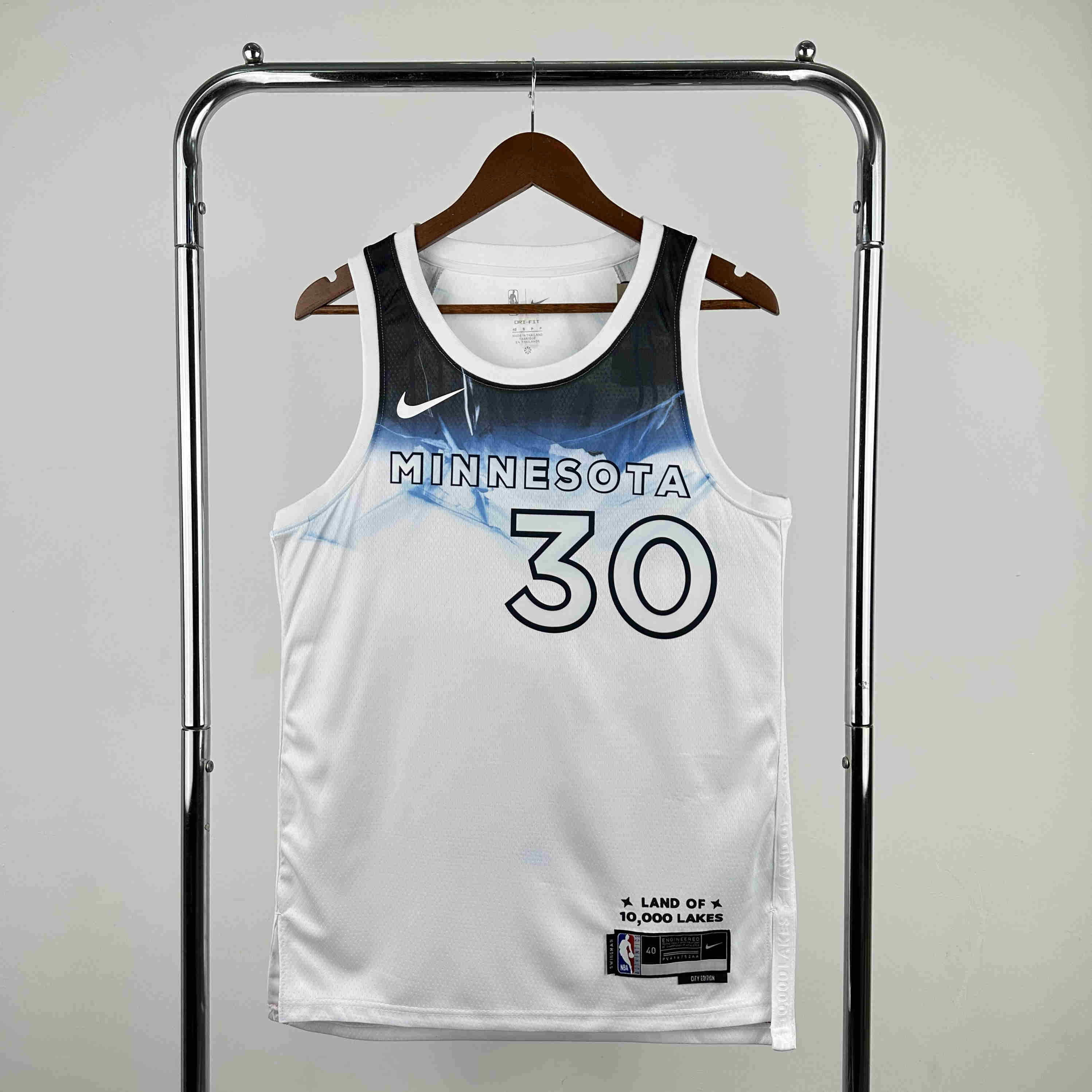 2025 Minnesota Timberwolves NBA Jersey NO.30