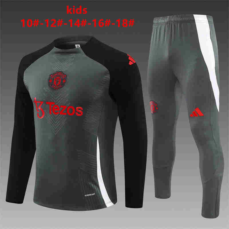 2024-2025 Manchester United  training suit kids 