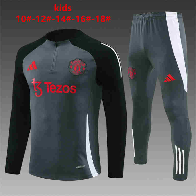 2024-2025 Manchester United  training suit kids 