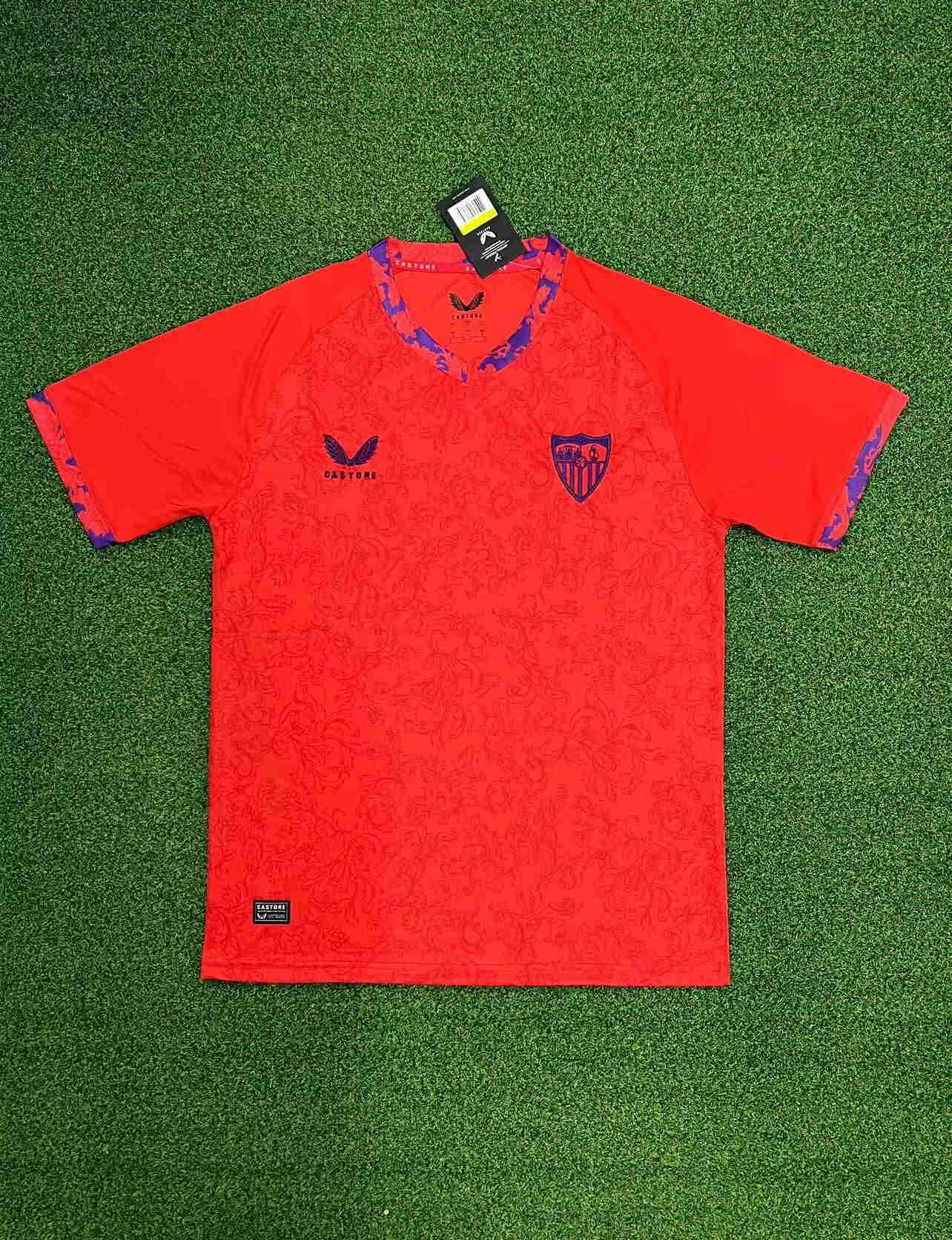 2023-2024 Sevilla FC soccer jersey home