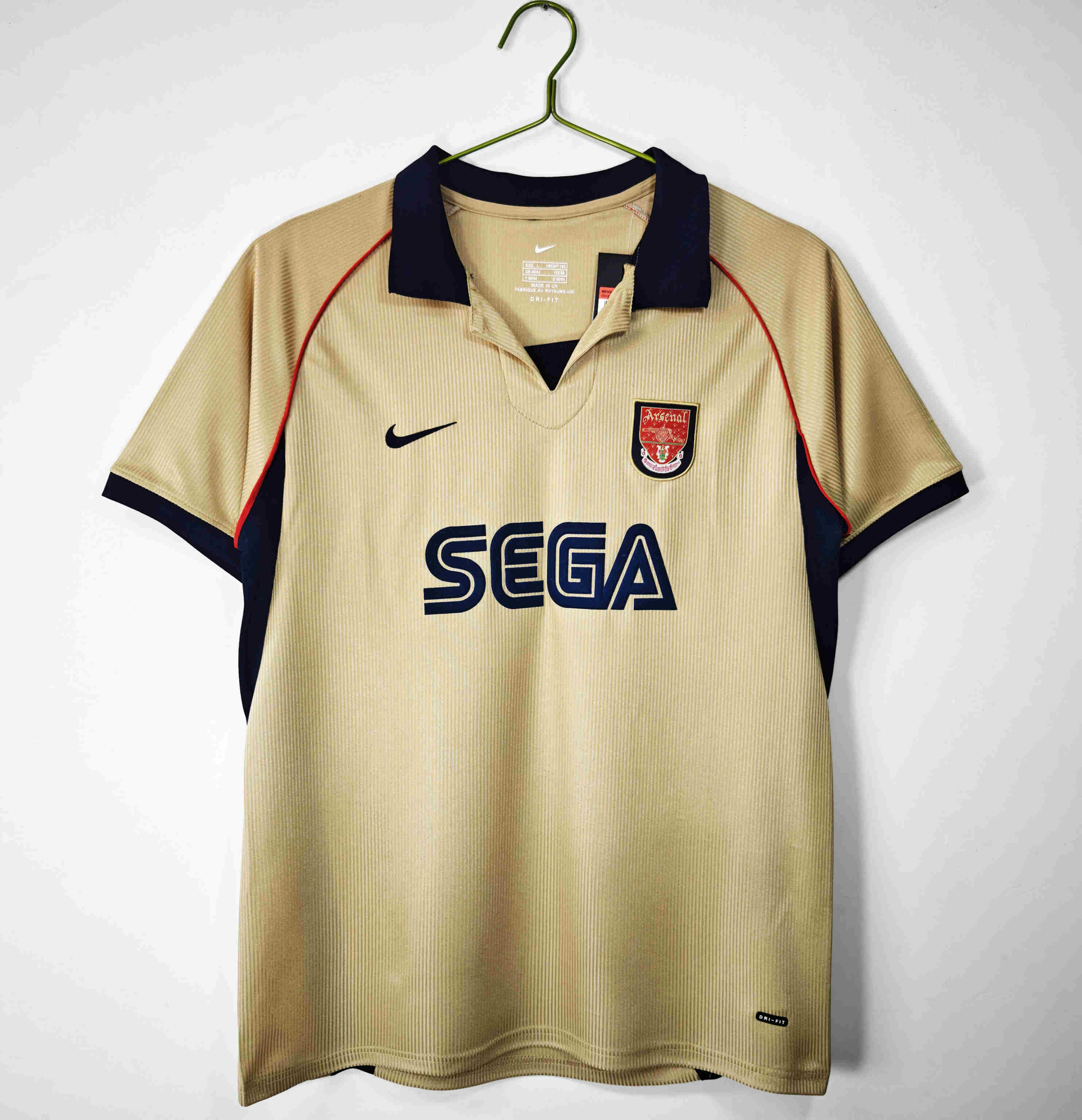 2001-2002 Arsenal away Retro jersey 
