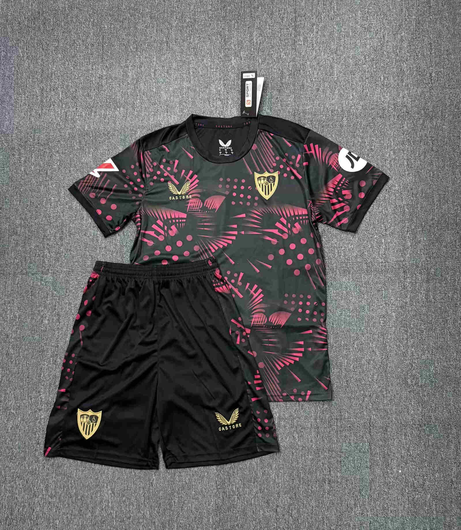 2024-2025  Seville away 2rd kids kit 