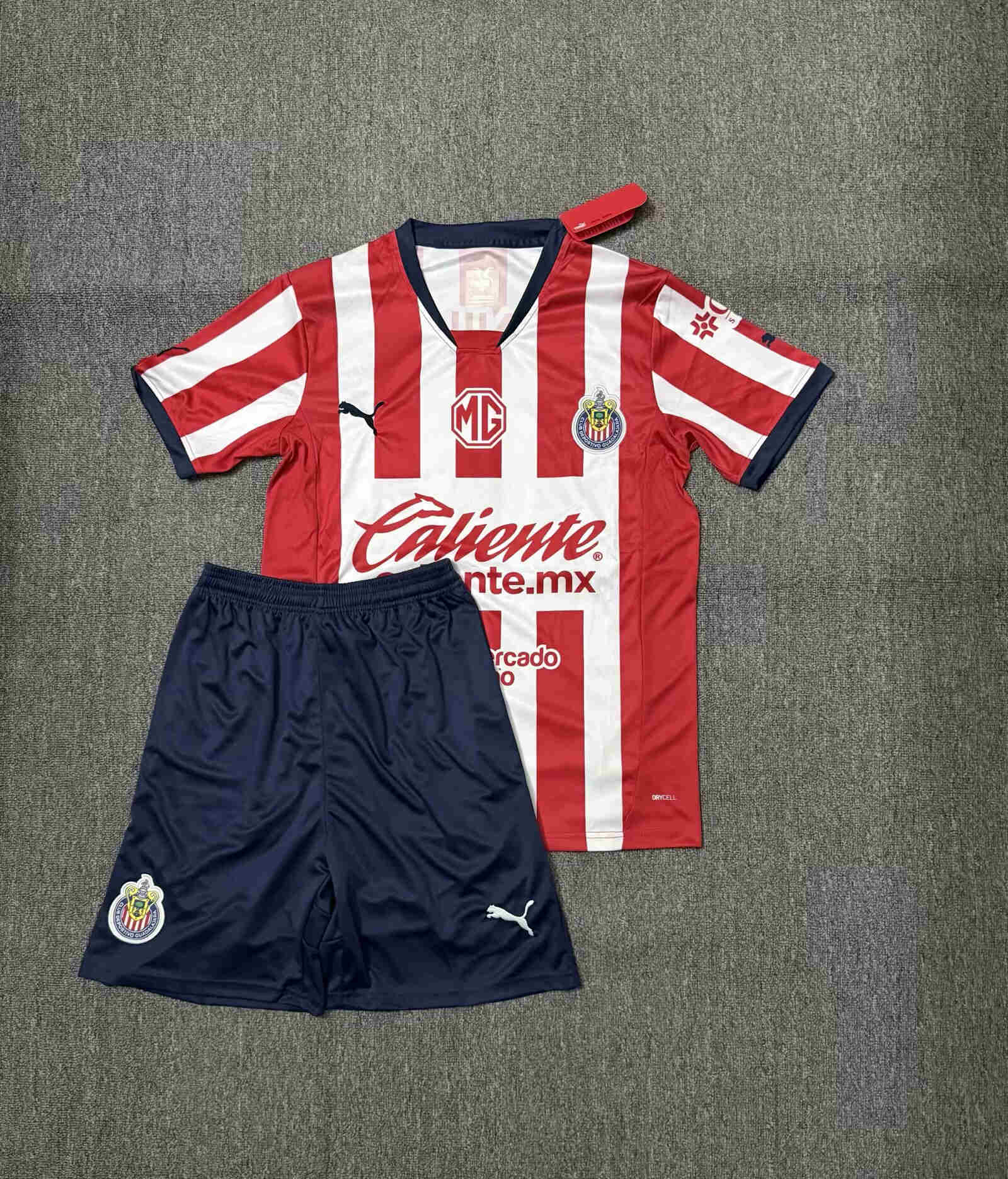 2024-2025  Chivas home kids kit 