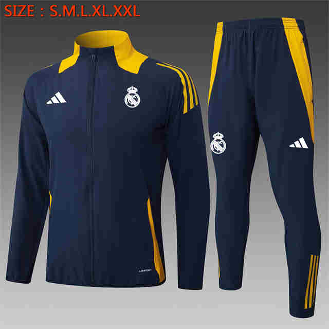 2024-2025  Real Madrid Adult Training Suit  jacket 815