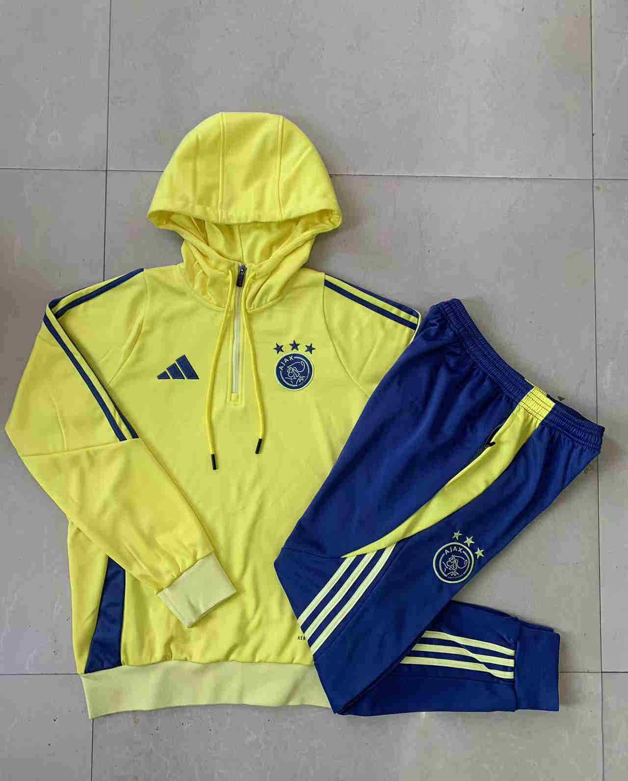 2024-2025  ajax  Training jersey adult Long sleeved training suit Hooded jacket 815
