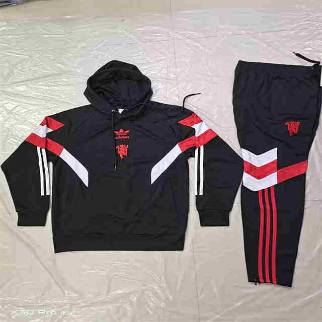 2024-2025 Manchester united  Adult Hooded training suit 418