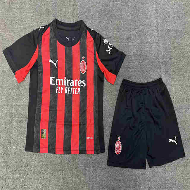 2025-2026 AC MILAN HOME  KIDS kit 