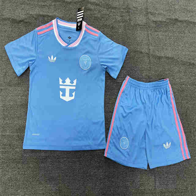 2025-2026 Inter Miami CF away  2rd Kids Kit 