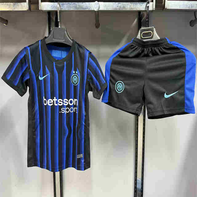2025-2026  INTER MILAN  home KIDS kit 