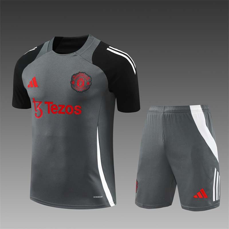 2024-2025 Manchester United Training clothes   adult  kit  With pockets