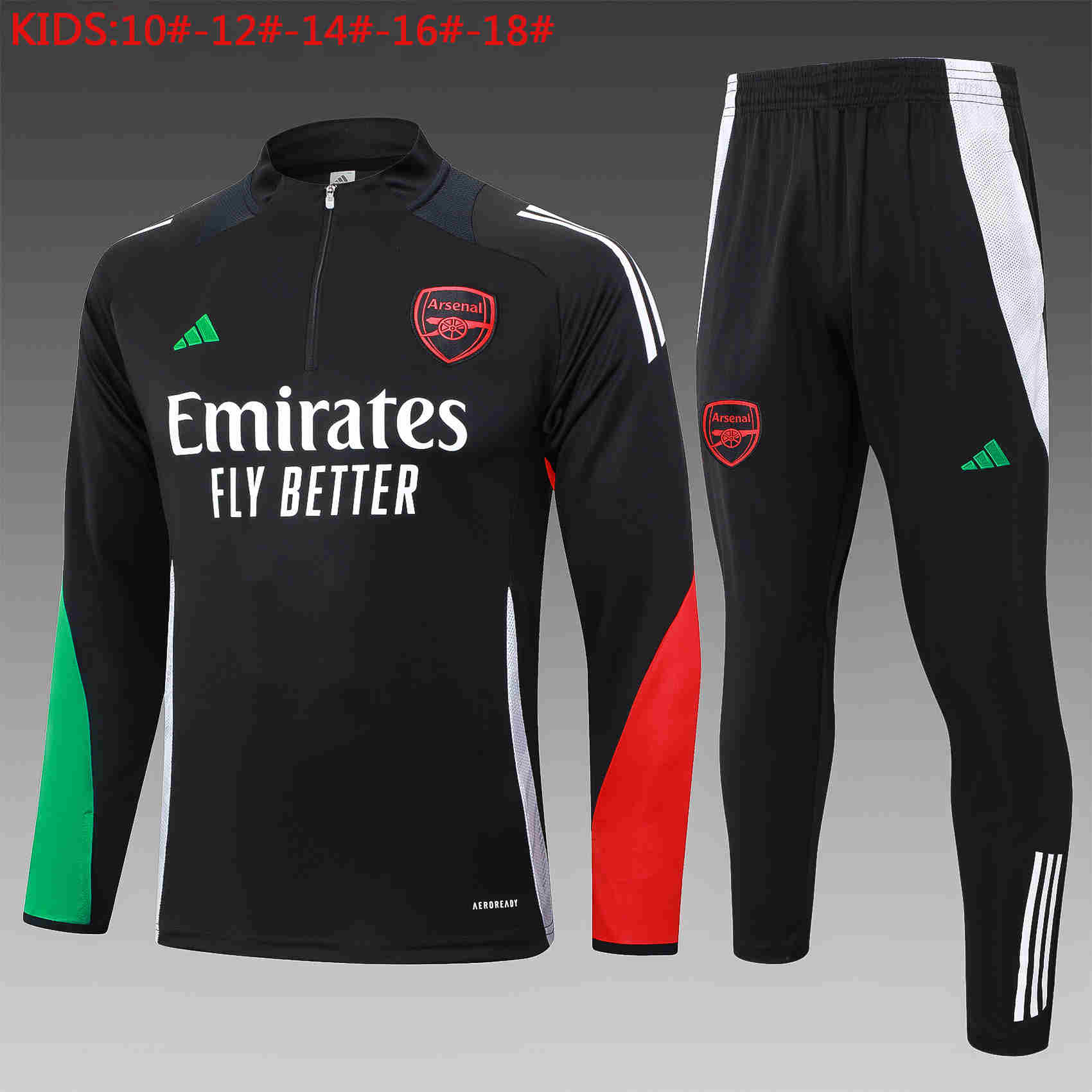 2024-2025 Arsenal half-pull training suit kids 815