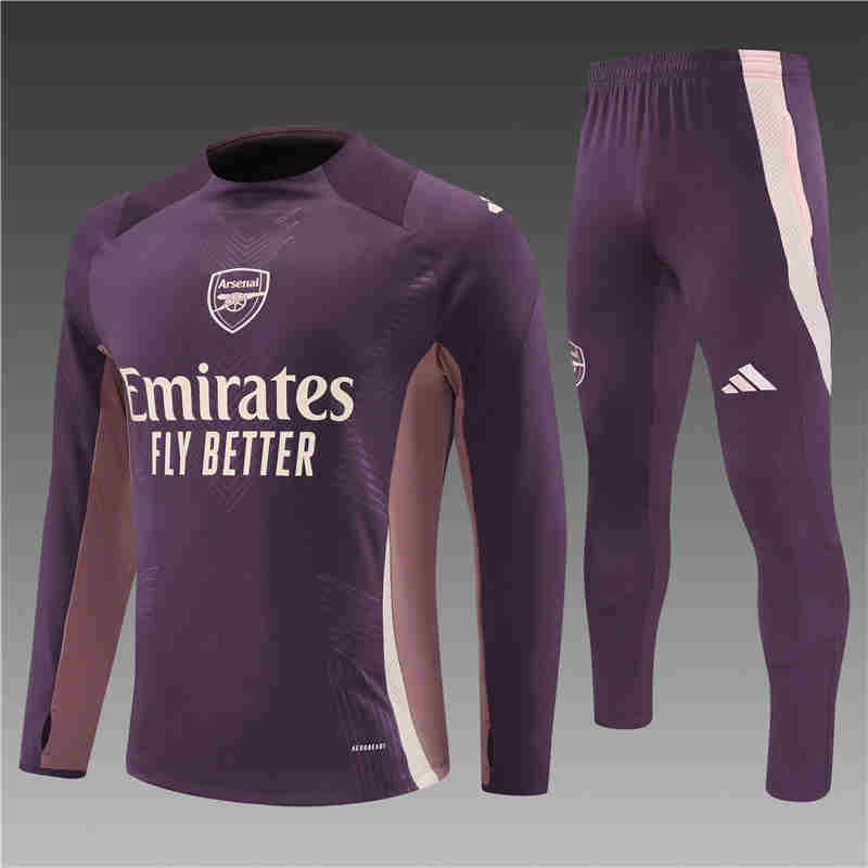 2024-2025 Arsenal half-pull training suit adult long-sleeved