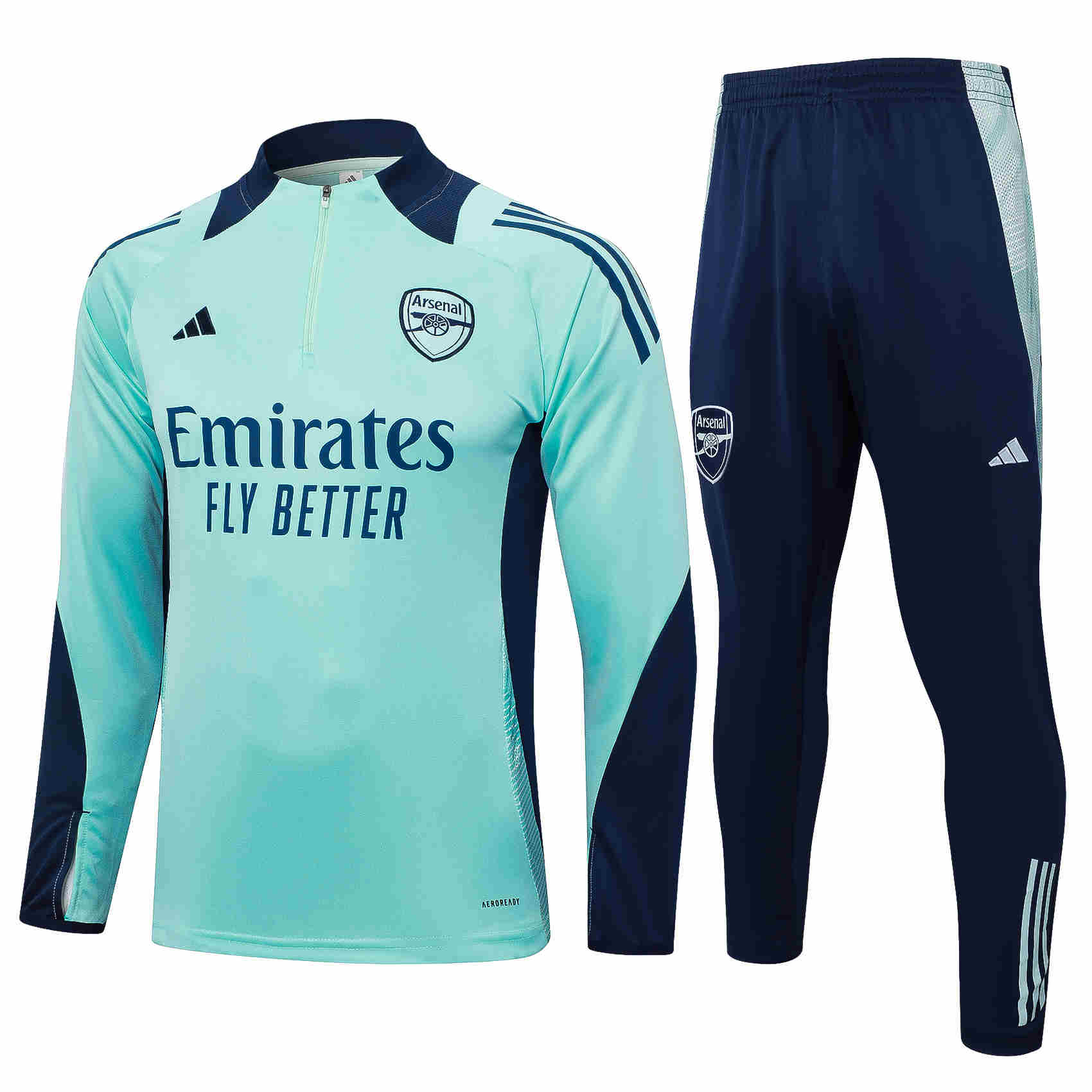 2024-2025 Arsenal half-pull training suit adult long-sleeved