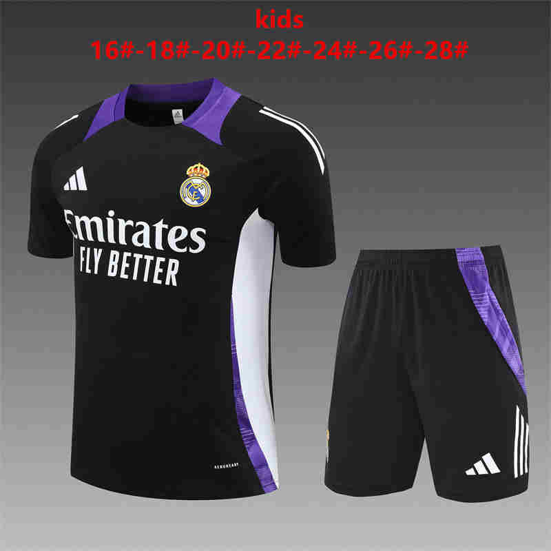 2024-2025  Real Madrid  kids kit  Training clothes
