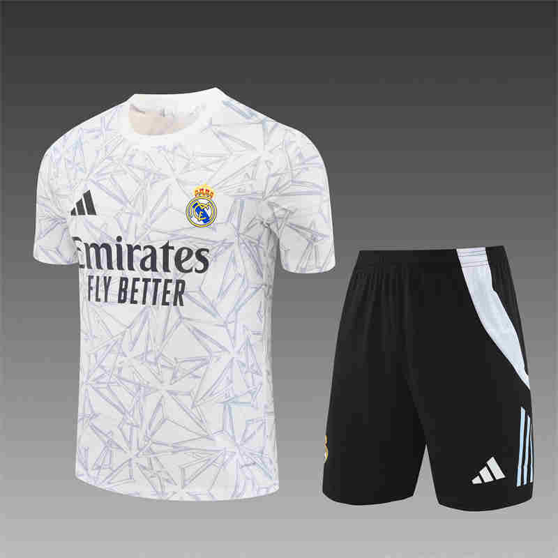 2024-2025 REAL MADRID  Training clothes   adult  kit  With pockets