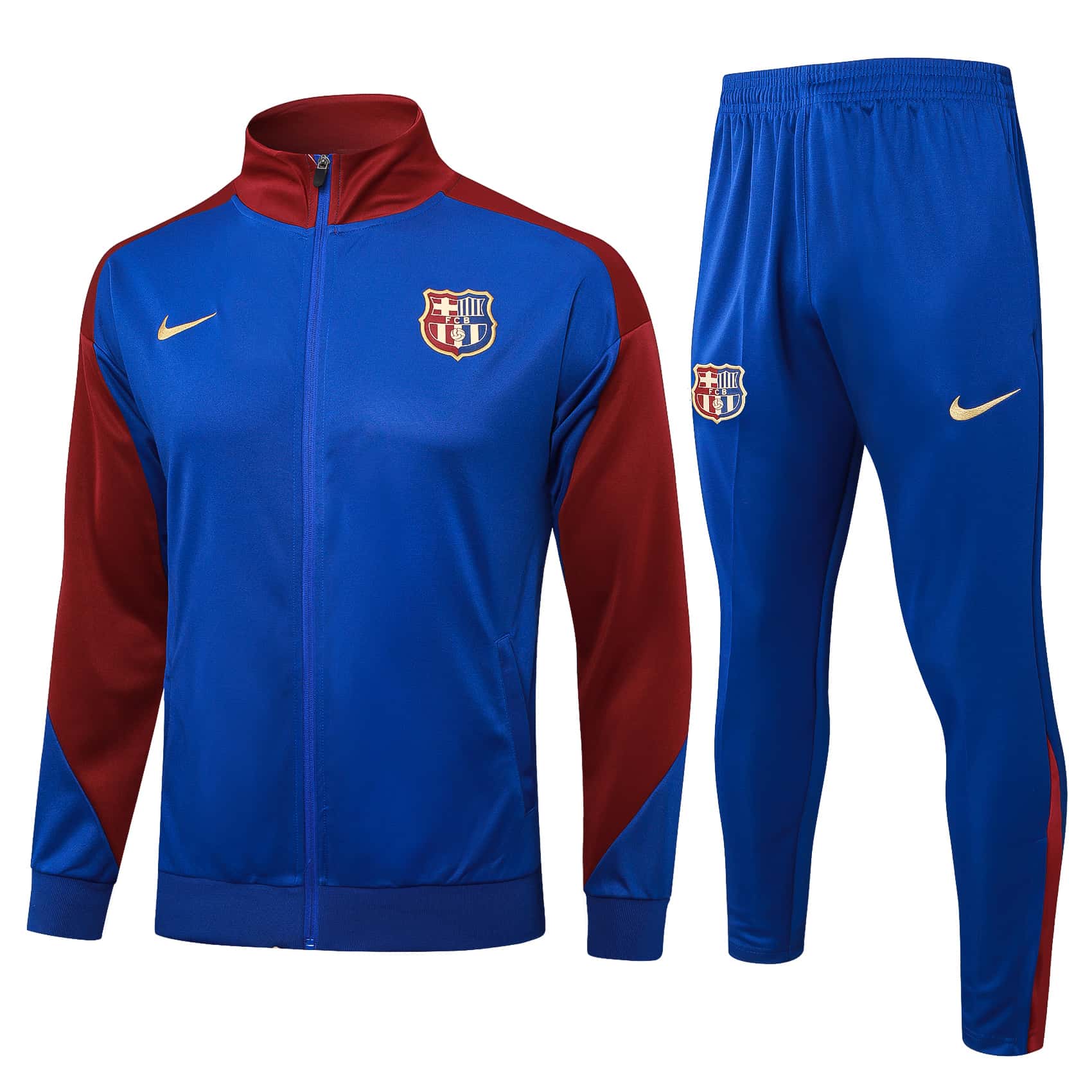 2024-2025 Barcelona Adult Long Sleeve Training Suit Set jacket 815