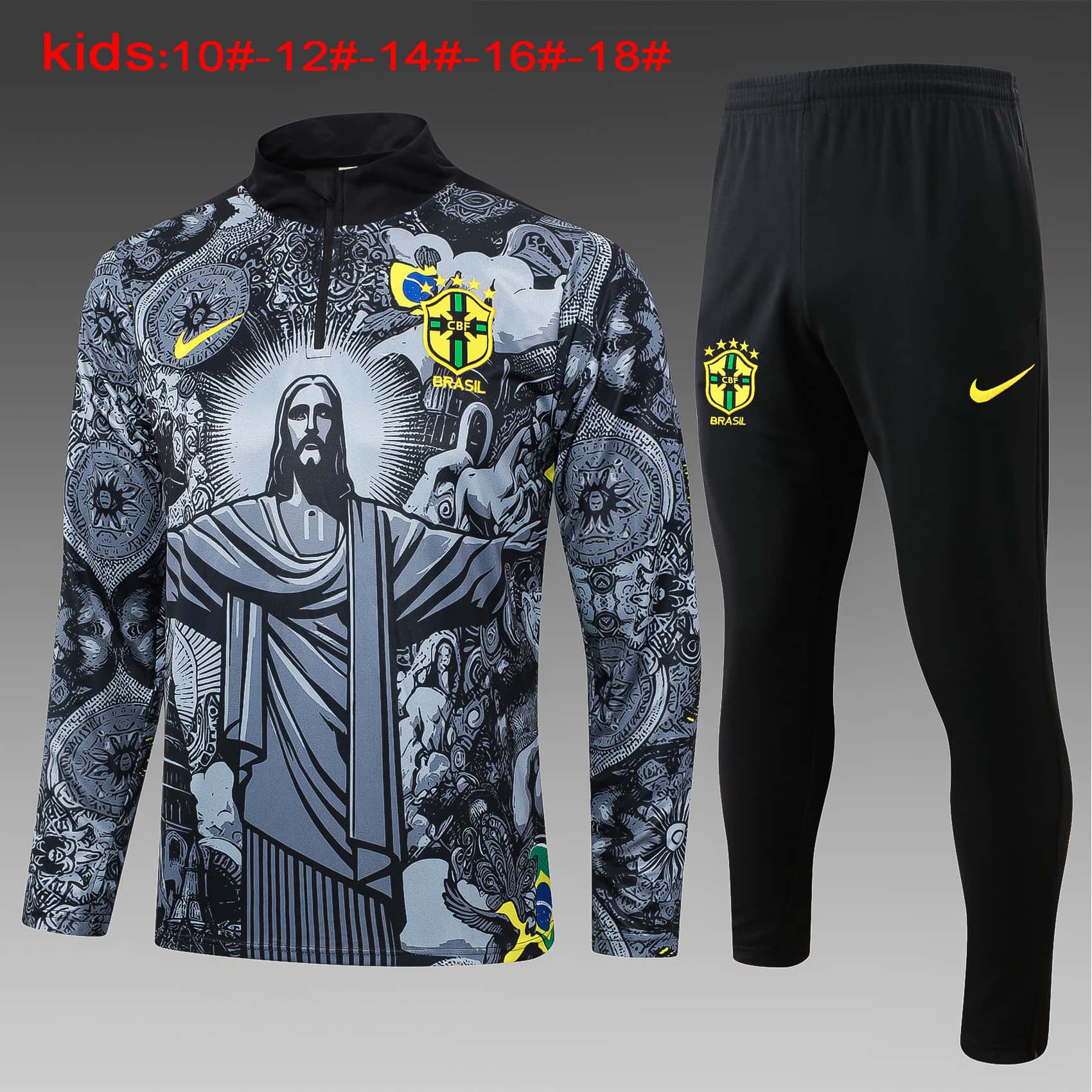 2024/2025Brazil kids kit Training suit 815