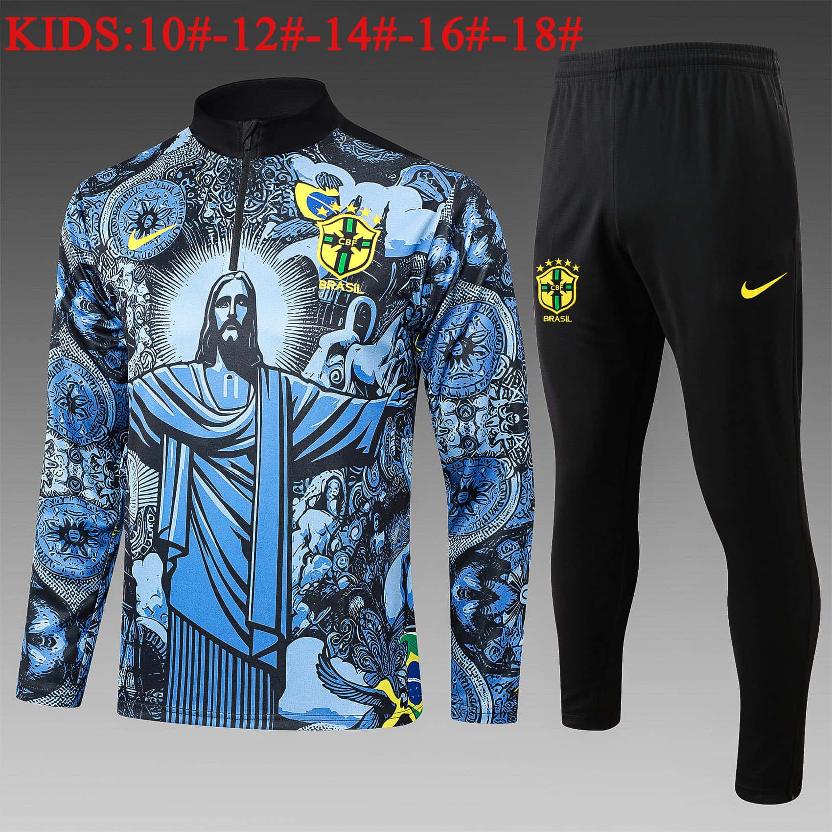 2024/2025Brazil kids kit Training suit 815
