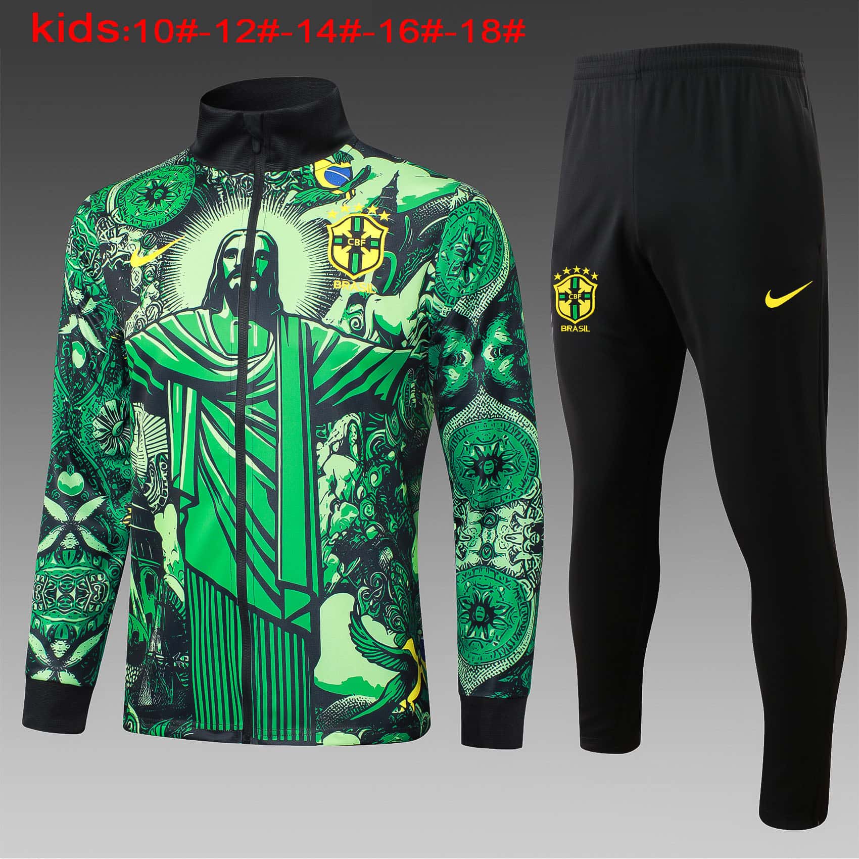 2024/2025Brazil kids kit Training suit jacket 815