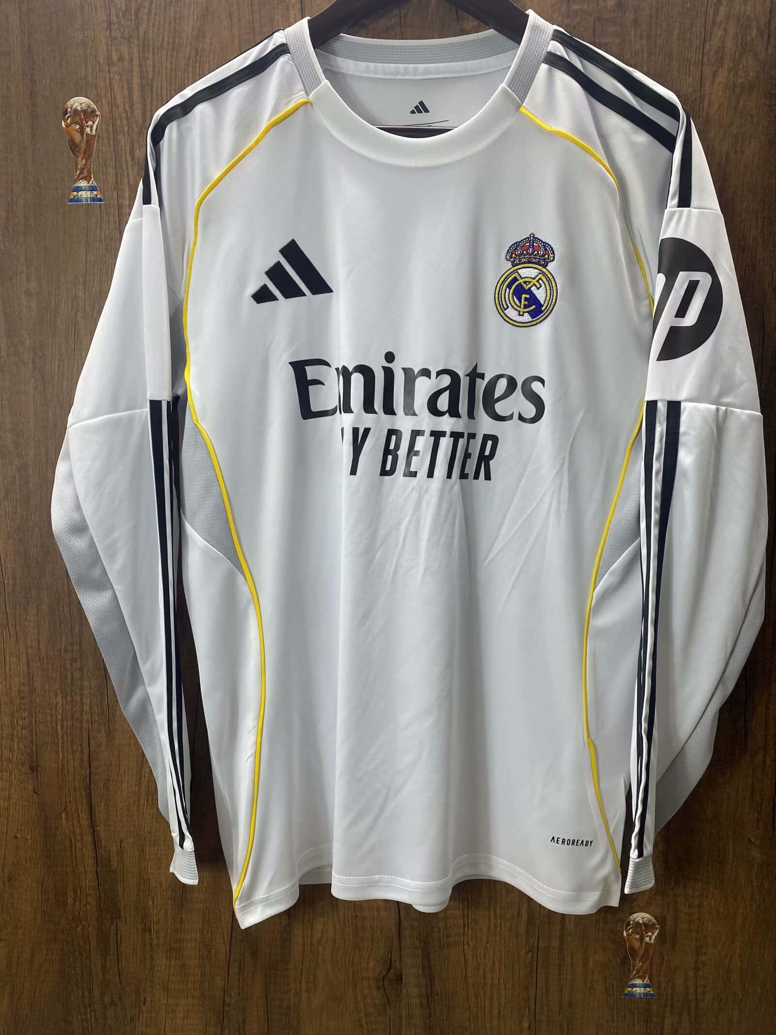 2025-2026  REAL MADRID  home Long sleeves