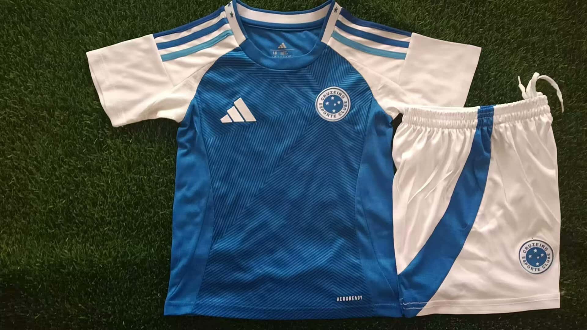 2025-2026 Cruzeiro home  kids kit
